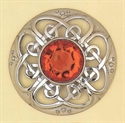 Picture of Plaid Brooch Stone