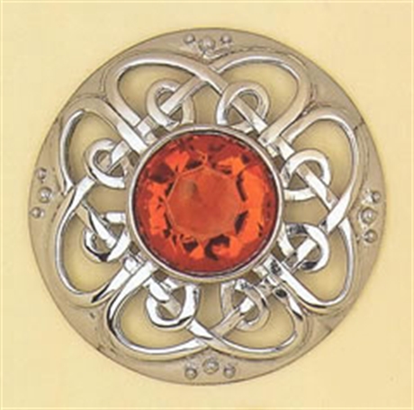 Picture of Plaid Brooch Stone