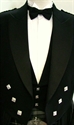 Picture of Bow Tie Black Satin Formal