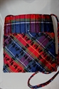 Picture of Chinese Scottish Tartan - Beaded Silk Handbag