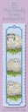 Picture of Cross Stitch Bookmark  Kit - Wee Wooly Sheep