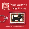 Picture of Cross Stitch Keyring Kit - Scottie Dog
