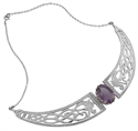 Picture of Necklet Sterling Silver with Amethyst