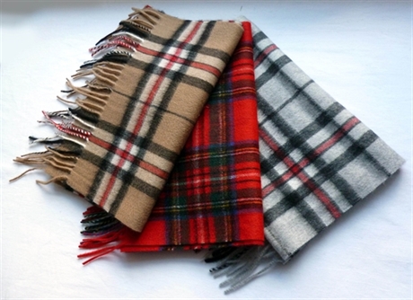 Picture of Scarf, Tartan, Luxury Cashmere