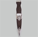 Picture of Sgian Dubh,  Premium Silver, with Stone Top, Hallmarked