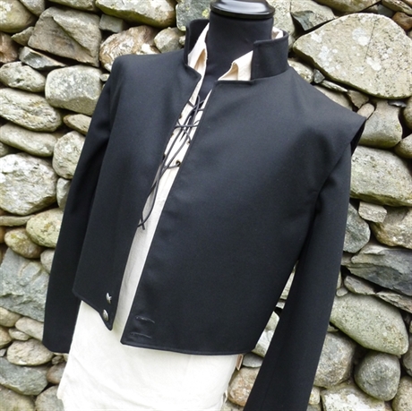Picture of Jacobean Swordsman Two-in-One Black Jacket