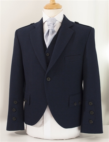 Picture of Highland Semi-Formal Jacket & Waistcoat (Navy)